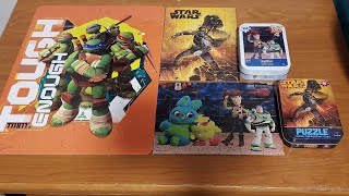The Star Wars, Toy Story 4, & TMNT Puzzle Review🧩