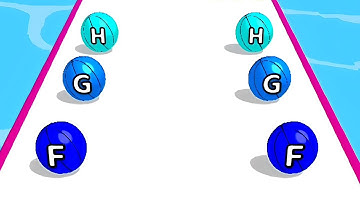 A-Z Run Gameplay Level 643