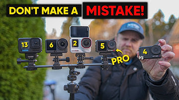 DJI Action 6 vs Ace Pro 2 vs GoPro 13 vs Action 5 - In-Depth HONEST Comparison
