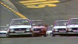 1985 Ford Escort celebrity race: rally vs rallycross