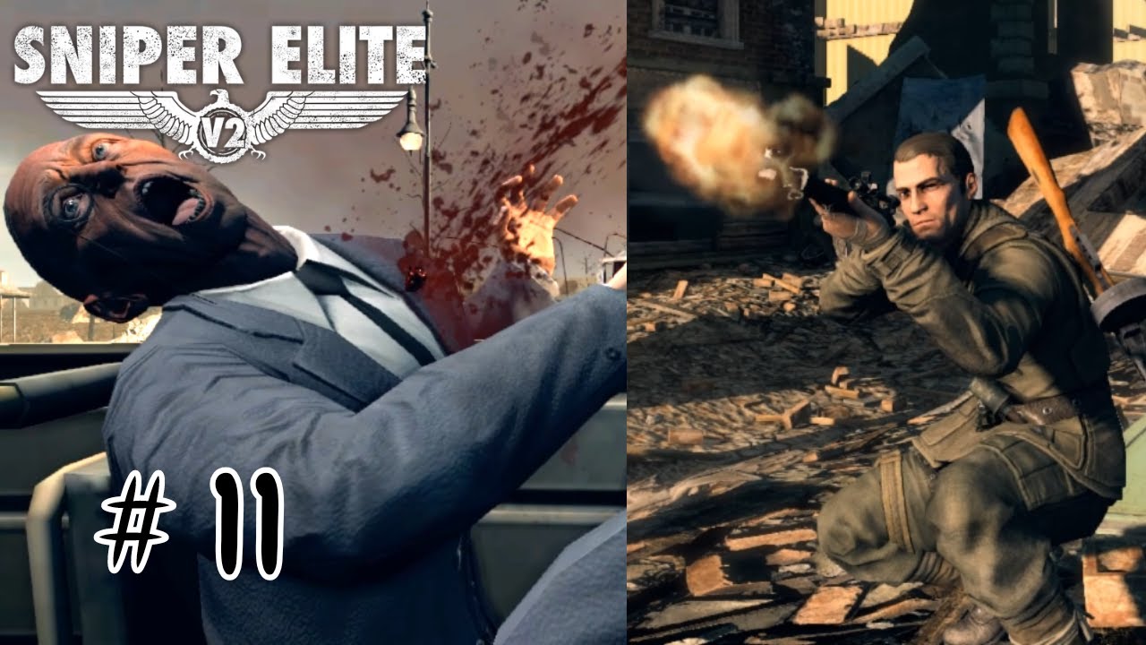 Brandenburg Gate | Sniper Elite V2 Gameplay Walkthrough Part 11 | Kill Dr Hermann Wolff