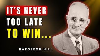 How to CATCH UP When You Feel BEHIND in Life | Napoleon Hill