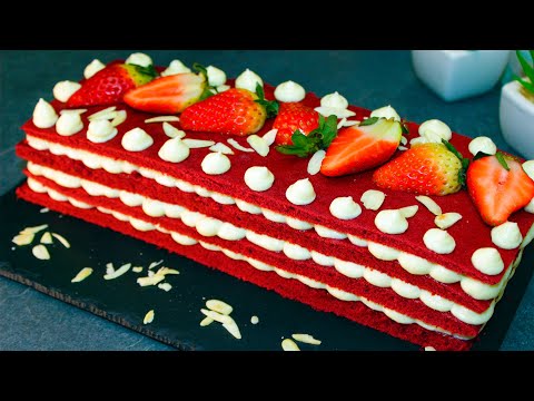 ТОРТ ЗА ЧАС! Простой и Быстрый в приготовлении ТОРТ КРАСНЫЙ БАРХАТ!