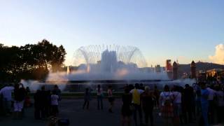 Magic Fountain of Montjuïc - Barcelona (4K)