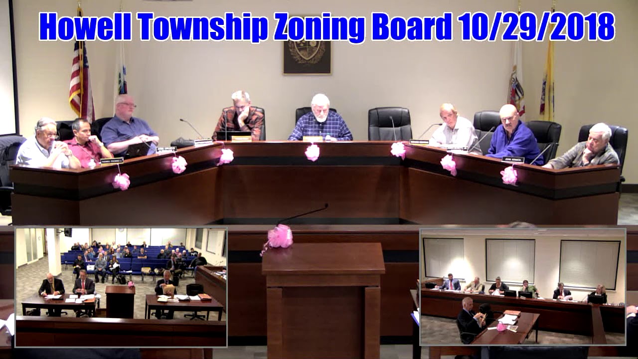 Howell Township Zoning Board Meeting 10/29/2018 YouTube