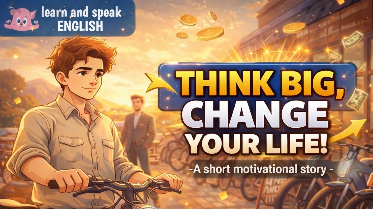Think Big, Change Your Life | Motivational Story in Simple English