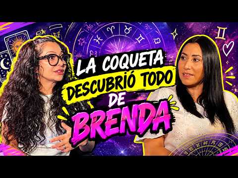 LA COQUETA'S SECRET REVEALED! Brenda is in shock after her birth chart reading | AS-TROLEANDO