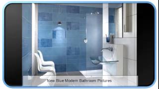 Information New Blue Modern Bathroom Pictures News