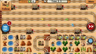 Train Line Maze 2 Interesting Level Gameplay | Rail Crisis Maze Game | Android Gameplay #1119 screenshot 3