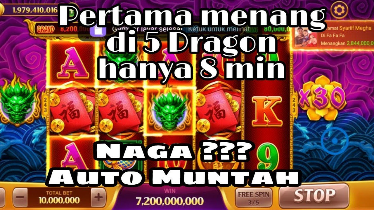 Higgs Domino 5 Dragon, Slot Scater di 5 Dragon Bikin Heboh. - YouTube