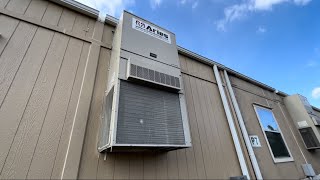 2022 Bard Wall Mount 2 Stage Step Capacity Heat Pump Starting Up & Running (Heat Mode)