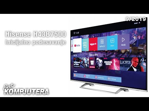 Hisense H43B7500 | Inicijalno podesavanje | Zoran Oluić