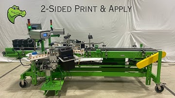 Label Applicator for Nursery & Greenhouse Operations- Label Gator- 2 Sided Print & Apply Applicator