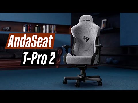 Видео: AndaSeat T-Pro 2 - эргономичное игровое кресло для тех, кто сидит за компом 24/7