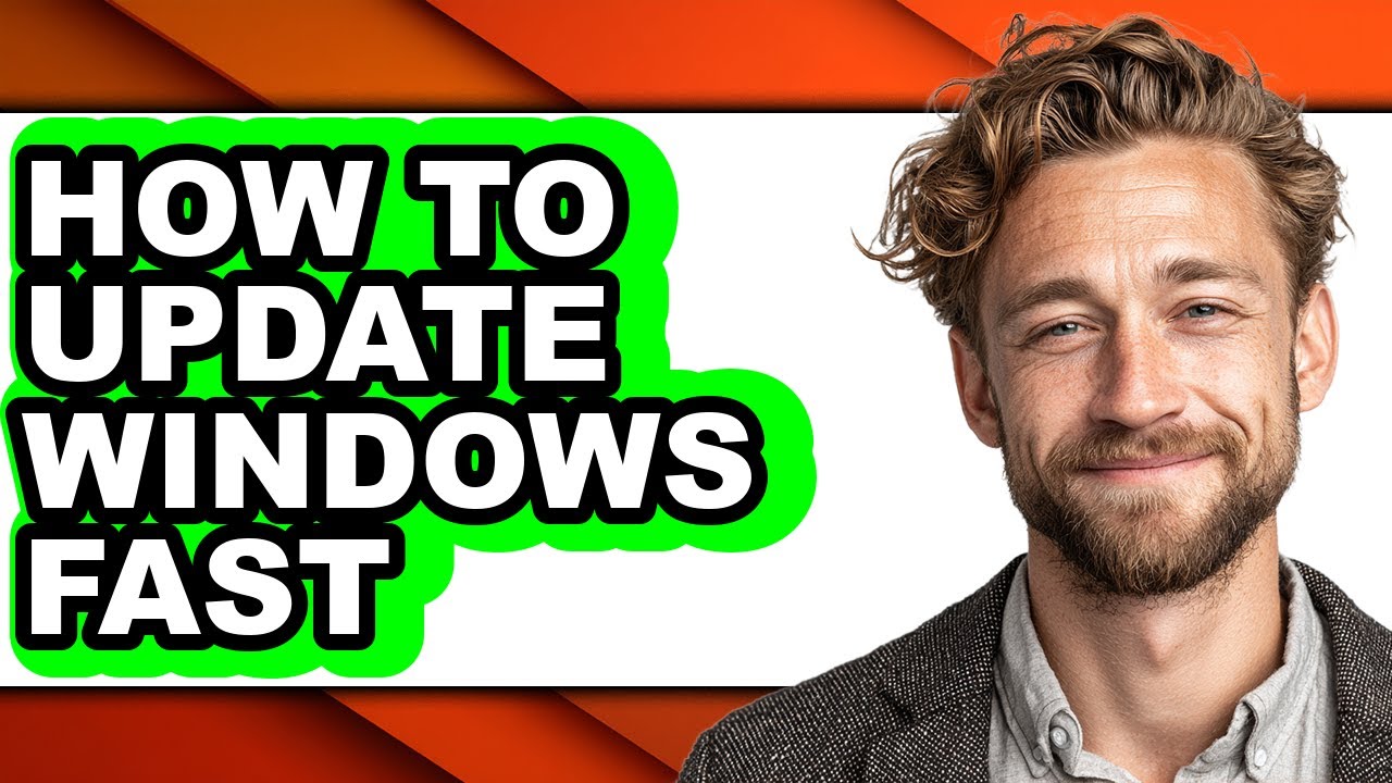 How to Update Windows Fast (easy Method) - YouTube