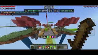 I play Bedwars in life boat server gone wrong #gaming ##video #minecraft