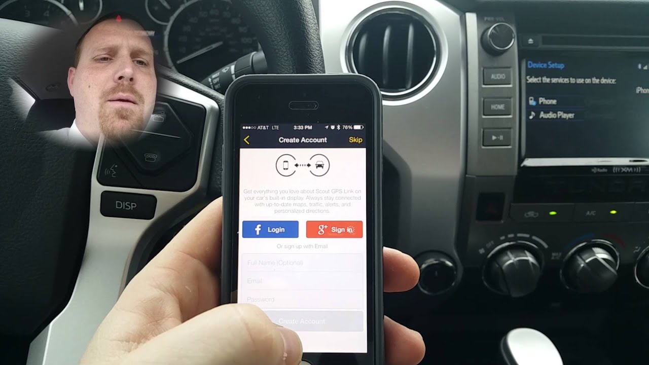 Toyota Scout GPS Link 2016 Entune Audio Plus Upgrade Toyota Scout GPS Link 2016 Entune Audio Plus Upgrade