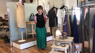 長野市 セレクトショップ レディース ファッション ロングスカート コーデ 30代 40代 ディニテコリエ