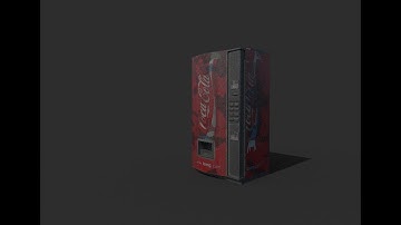 Creating SODA VENDING MACHINE 3ds max Substance Painter part- 1
