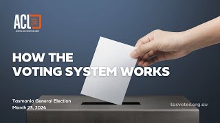 Tasmania General Election 2024 | How the voting system works?