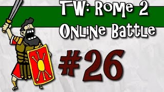 Total War: Rome II - Online Battle - #26 3v3 with Indy and TPP