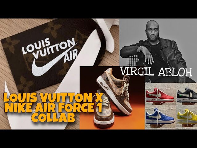Louis Vuitton Nike Air Force 1: Virgil's SS22 Show makes legs go weak