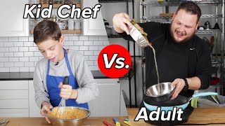 Kid Chef Vs. Adult: Thanksgiving Leftovers Challenge