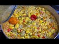 Seasoned Rice with Ackee & Saltfish Jamaican Style (Simmers in Coconut Milk)