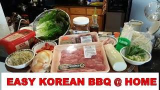 How to make korean bbq @ home.