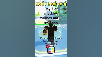 Day 2 of checking mailbox in ps99 #preston #biggames #roblox #mailbox