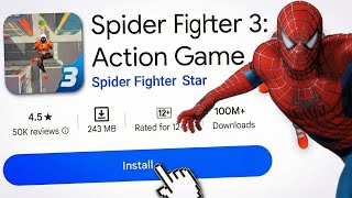 I Play Spider Fighter All Series 🔥 In Play Store 😄 Tufani Gamer 😱