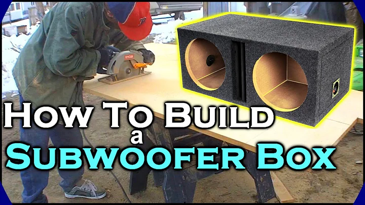 How To Build A Subwoofer Box | Beginner Car Audio Tutorial - Dual 12" Custom Ported Sub Enclosure