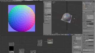 Blender: Bake tangent space normals from Viewport/World