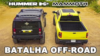 Hummer H2 vs Hennessey Mammoth: BATALHA OFF-ROAD!