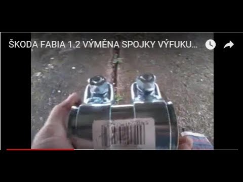 Video: Netěsní pružné výfukové potrubí?