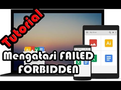 google drive download failed forbidden