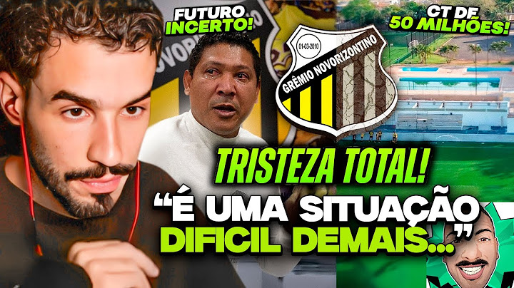 A NOVA REALIDADE DO NOVORIZONTINO AO NÃO SUBIR PARA SÉRIE A! | REACT CARTOLOUCOS