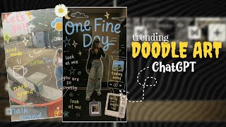 Trending ChatGPT Doodle Art Photo Editing | ChatGPT Photo Editing | AI se Photo Edit Kaise Kare screenshot 4