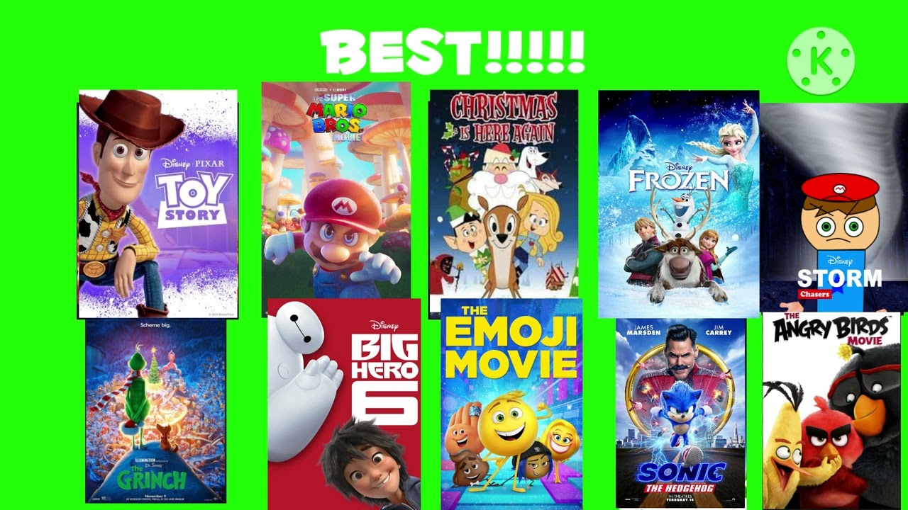 My Best And Worst Movies List (Kinemaster Edition) V2