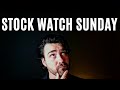5 Best Stocks To Watch This Week! Stock Watch Sunday!