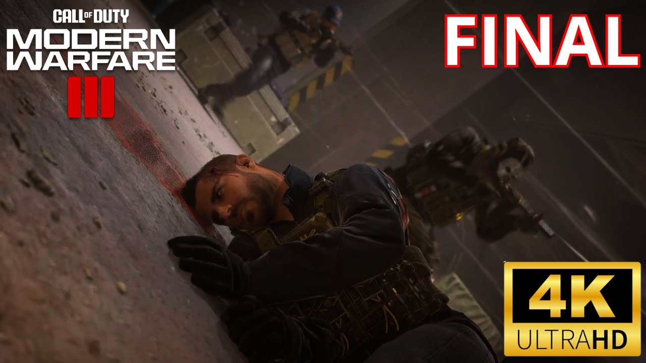Call of Duty Modern Warfare 3 - FINAL - Legendado e Dublado PS5 4K60FPS