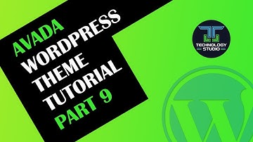Avada WordPress Theme Complete Tutorial with Fusion Builder  in Urdu/Hindi - Part9
