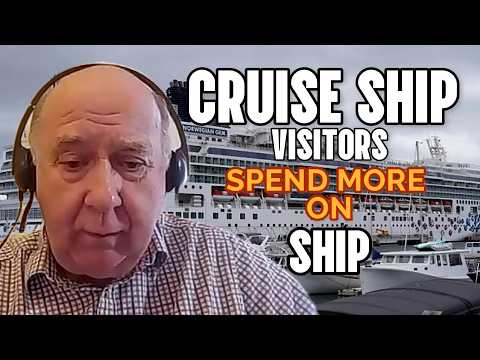 Video Cruise Ship Passengers are Spending More on the Ship and Less on Shore