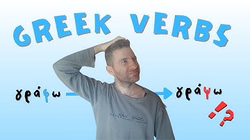 Struggling with GREEK verbs? Watch this!