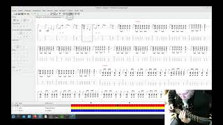 Morgoth / A New Start - played on Fedora 39 with Tuxguitar and Guitarix