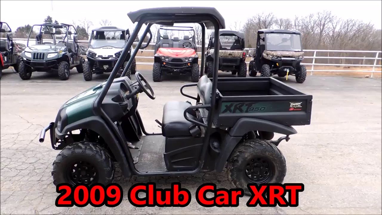 2009 Club Car XRT 950 Green YouTube