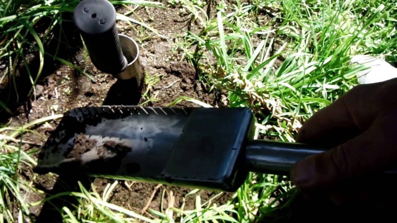 Digging tools home made how good they work. - YouTube