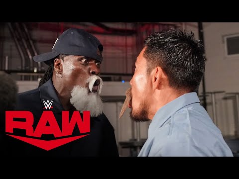 Reggie evades the disguised pair of Akira Tozawa & R-Truth: Raw, Aug. 9, 2021