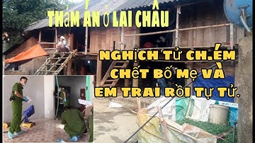 Nghịch tử dùng dao chém chết bố mẹ và em trai rồi tự tử ở lai châu.
