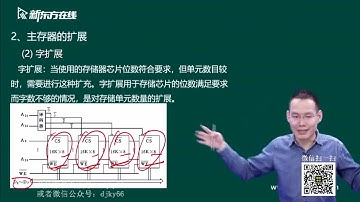 计算机考研 组成原理 第三讲存储器系统  03 02CPU和内存连接（1）